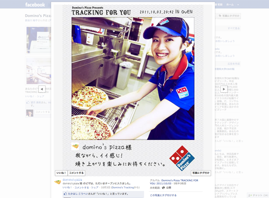 Domino's Pizza Presents TRACKING FOR YOU screenshot