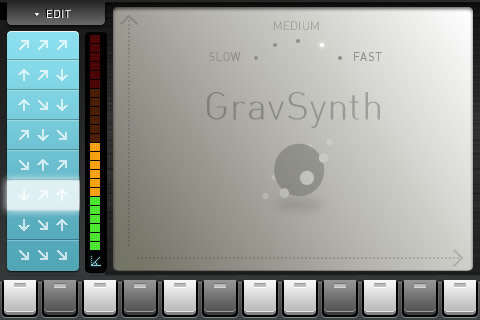 GravSynthのキャプチャ