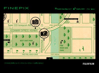 FinePix Town Map