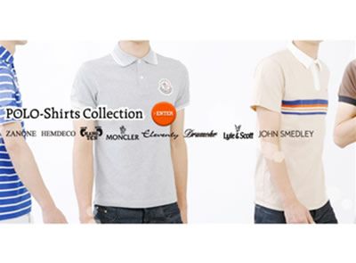 画面：BEYES「POLO-Shirts Collection」