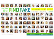 画面：2009年度新卒採用企画 FIND FAKE